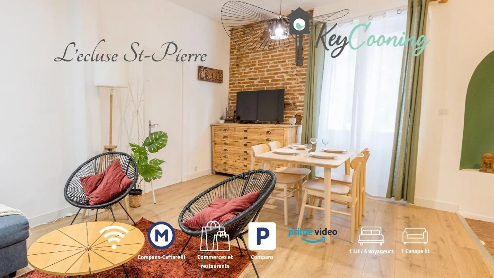 L'Ecluse St-Pierre Apartment Toulouse France